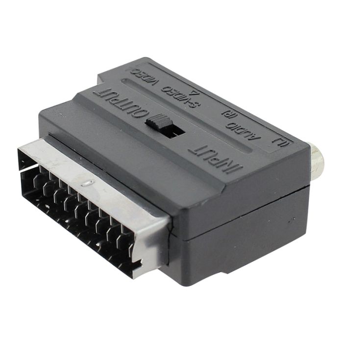 ADAPTADOR EUROCONECTOR ELECTRO DÉPÔT 1 EUROCONECTOR / 3 RCA
