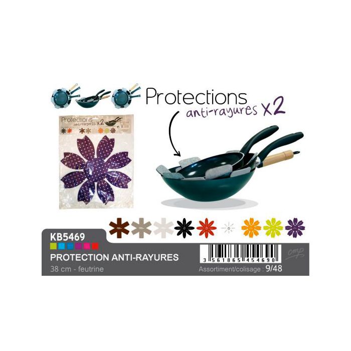 Protecciones de sartén antiarañazos