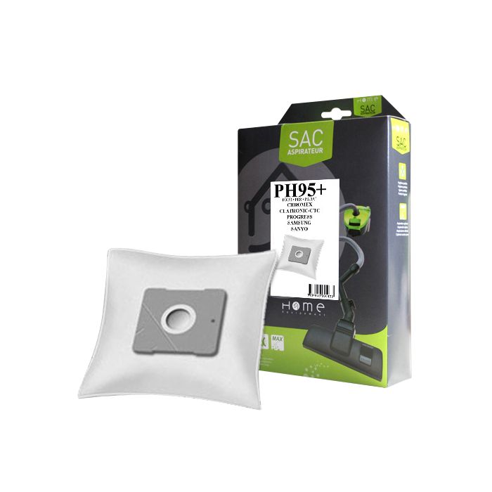 Pack 4 bolsas para aspirador PH95+
