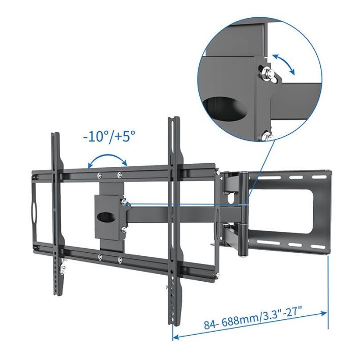 Soporte de pared para TV EDENWOOD Nº7 articulado de 32