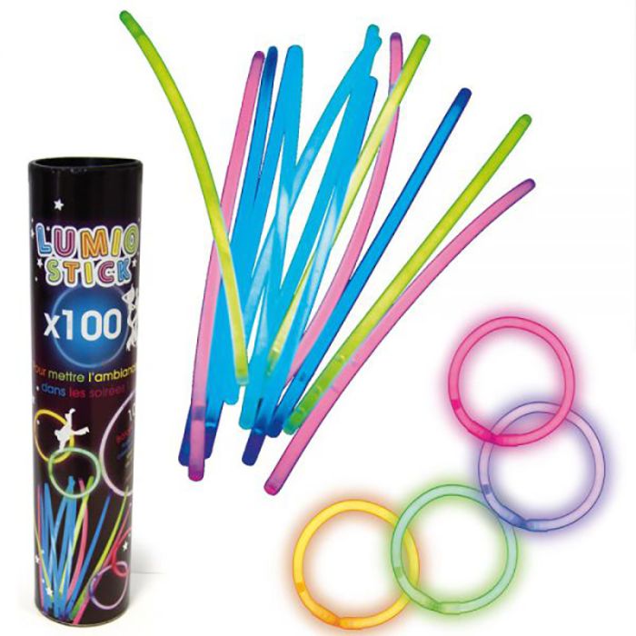 100 bastones luminosos