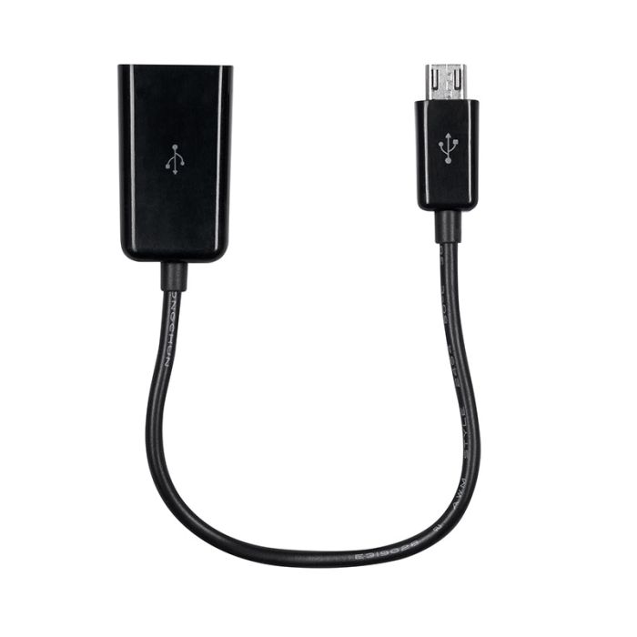 Cable adaptador Micro USB macho a USB hembra