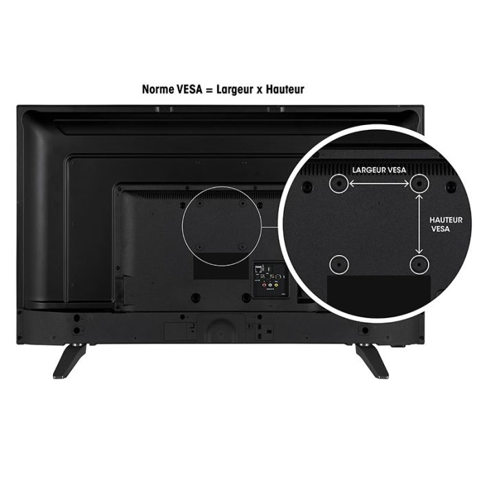 Soporte de pared para TV EDENWOOD Nº7 articulado de 32