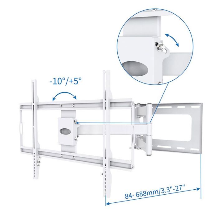 Soporte de pared para TV EDENWOOD Nº7 articulado de 32