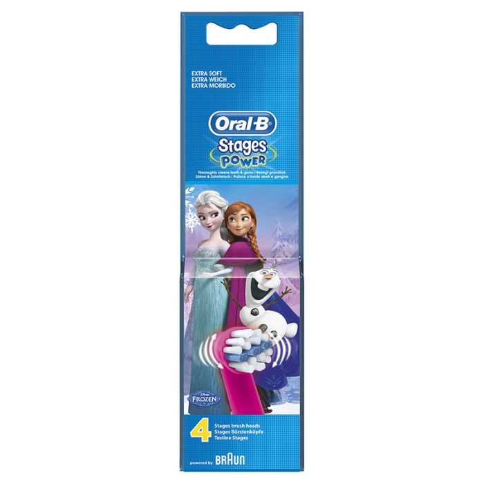 Pack 4 recambios cepillos dentales ORAL-B frozen