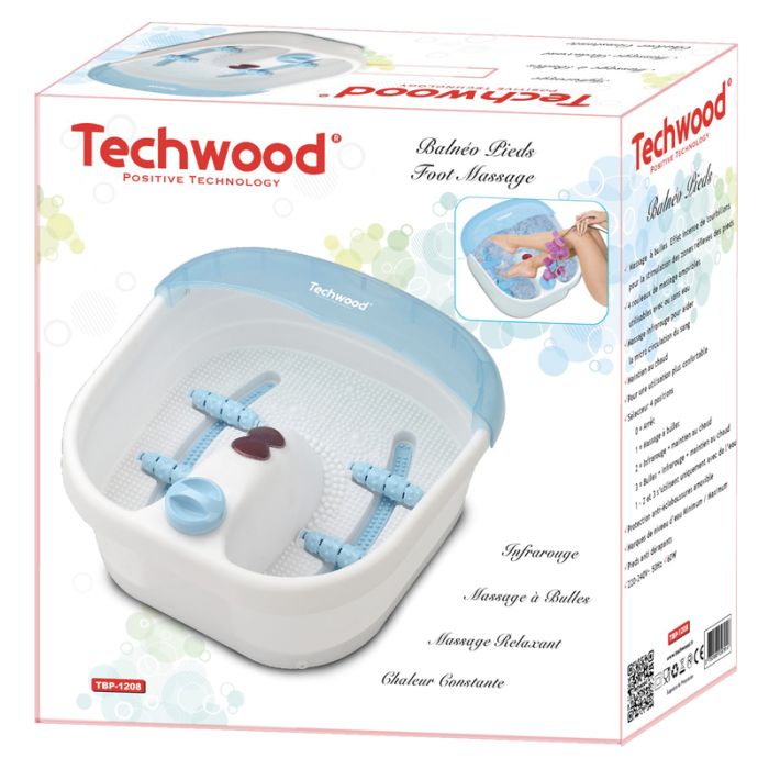 Hidromasaje para piés TECHWOOD TBP-1208