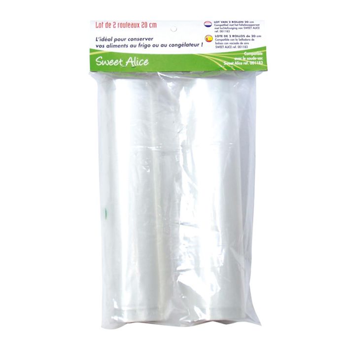 Bolsa SWEETALICE 2 rollos 20 cm x 3 metros