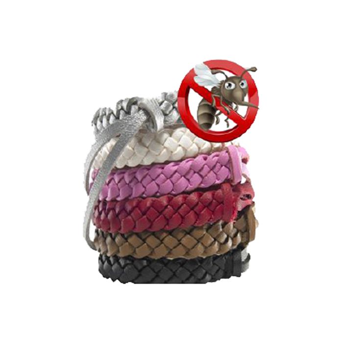 Pulsera anti-mosquitos colores surtidos