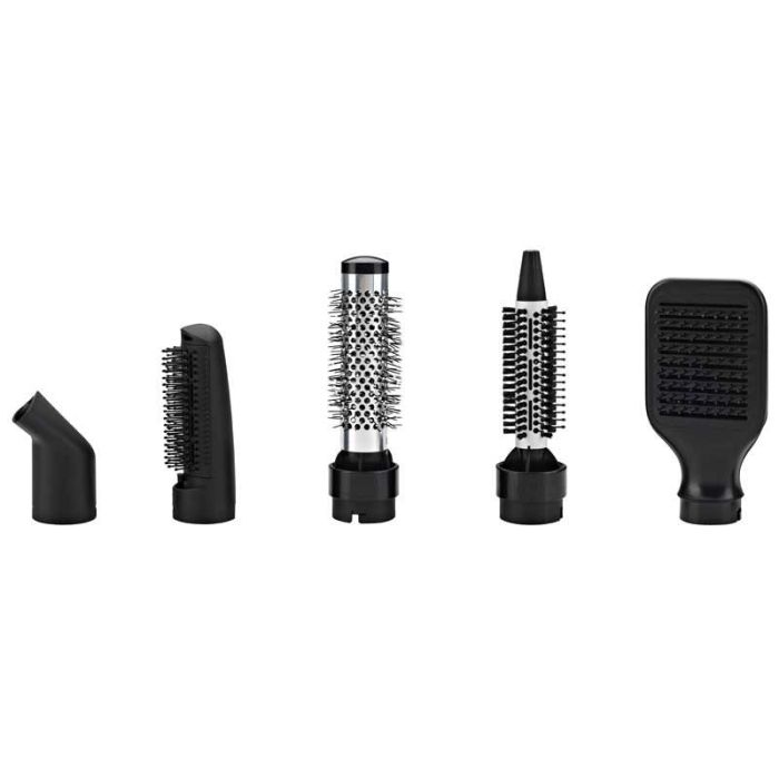 Kit Cepillo moldeador de pelo BE YOU AB01 5 en 1 con funda