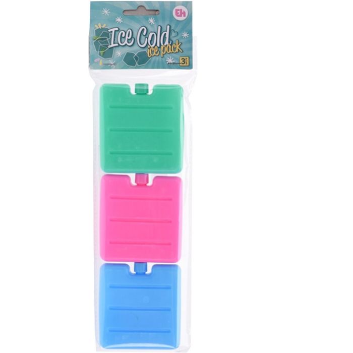 Pack 3 acumuladores de frío