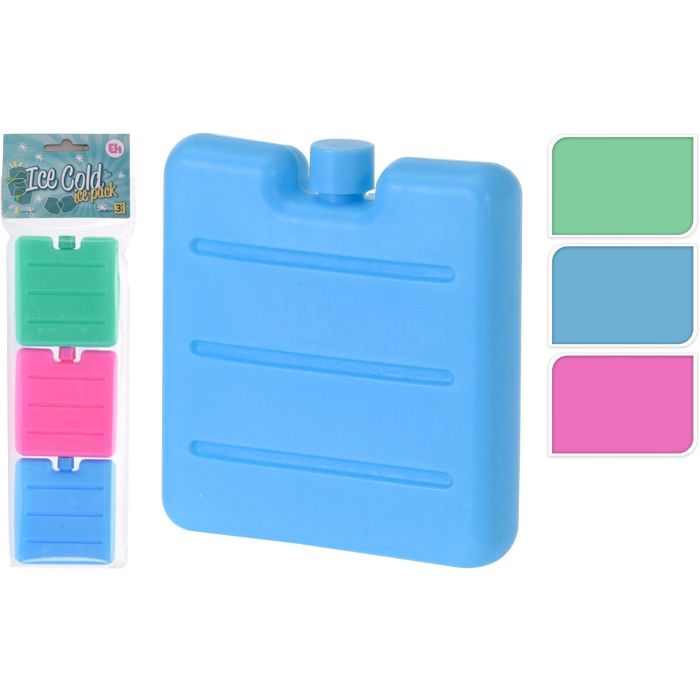 Pack 3 acumuladores de frío