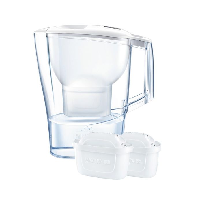 Jarra purificadora de agua BRITA Aluna MAXTRA+ Plus 2,4L + 2 cartuchos