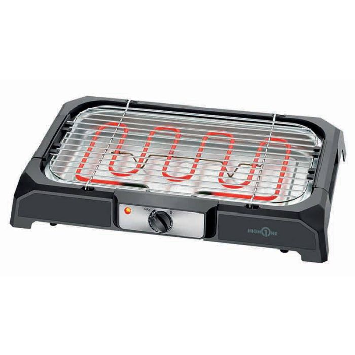Barbacoa eléctrica HIGH ONE HO-BT4 42x24cm 2000W