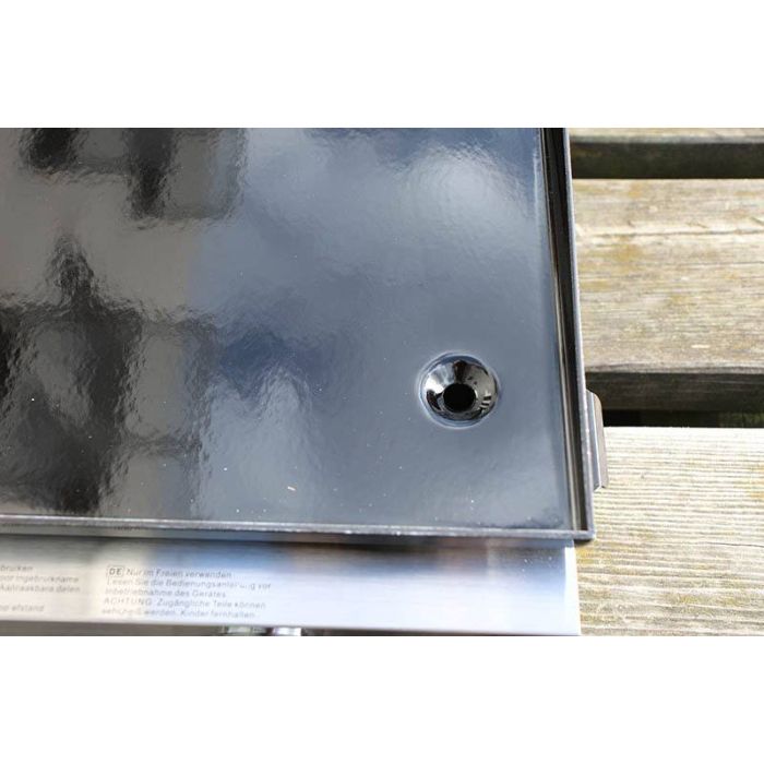 Plancha de asar a gas GARDEN MAX 3 quemadores