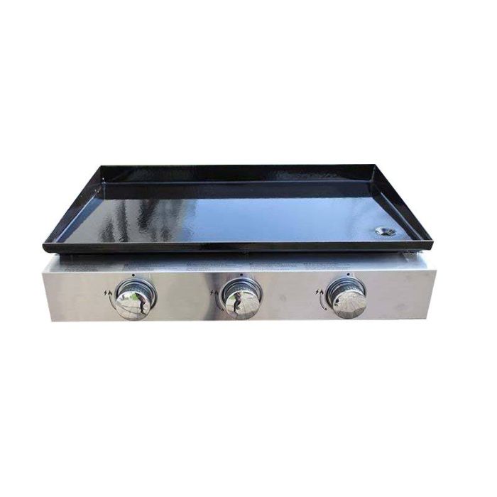 Plancha de asar a gas GARDEN MAX 3 quemadores