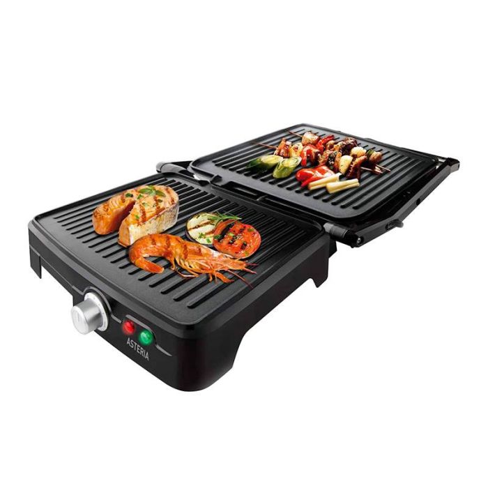 Grill TAURUS ASTERIA NEW 2200W 28x22 cm apertura 180º