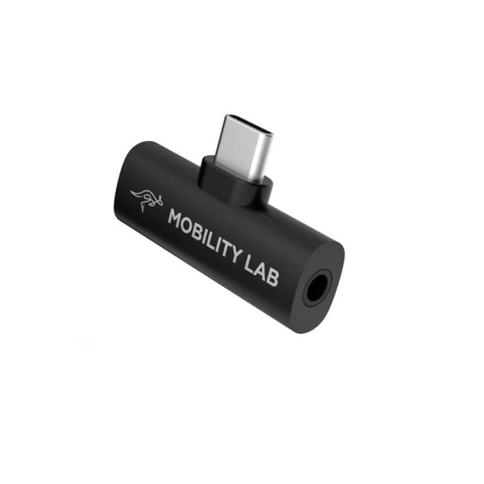Adaptador MOBILITY LAB USB tipo C a 2 Jacks audio