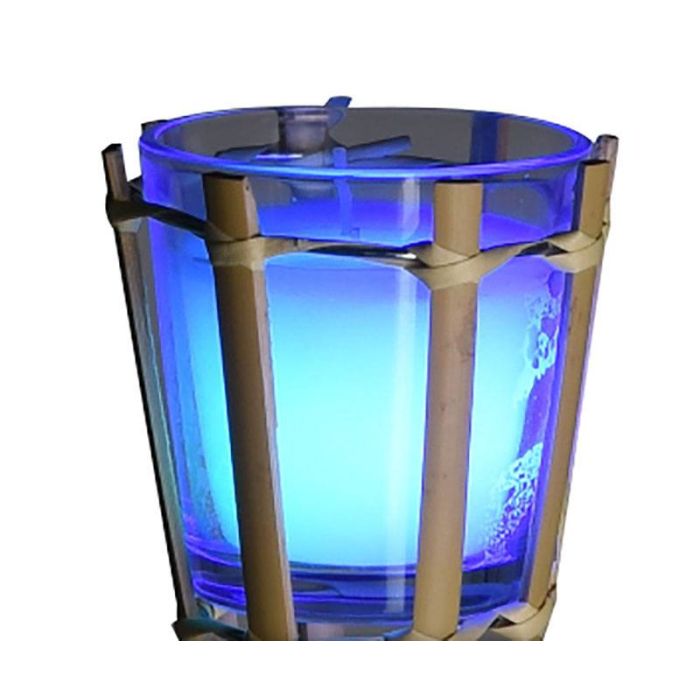 Vela de citronela 7,7cm en antorcha de bambú