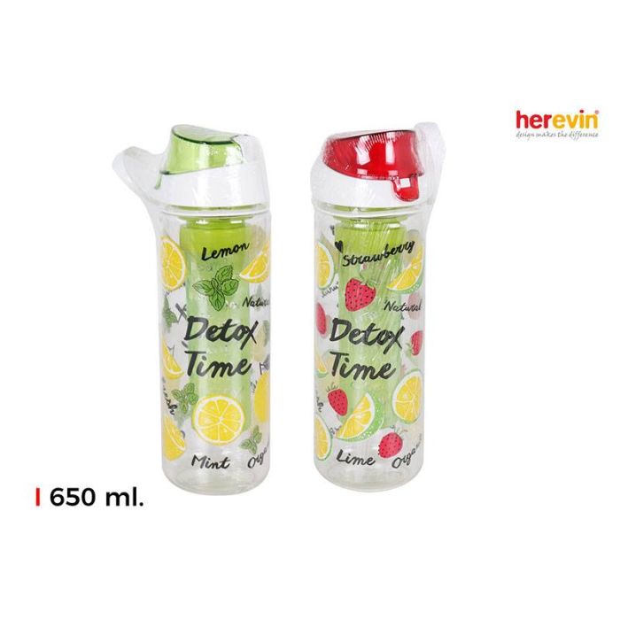 Botella con infusor 650ml