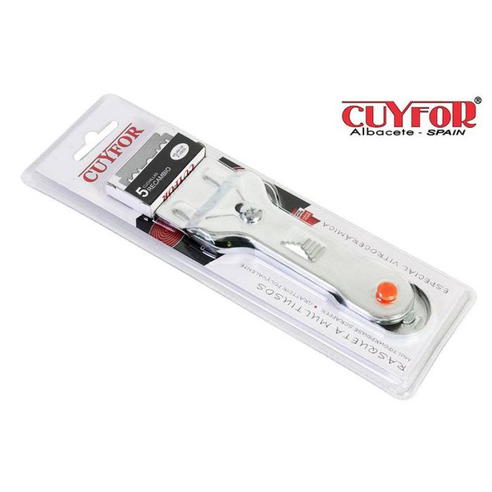 Raspador de vitrocerámica Cuyfor con 5 cuchillas