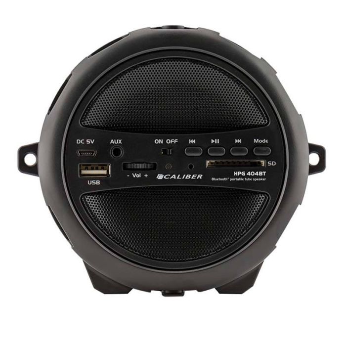 Altavoz bluetooth CALIBER HPG404BT USB AUX SD negro