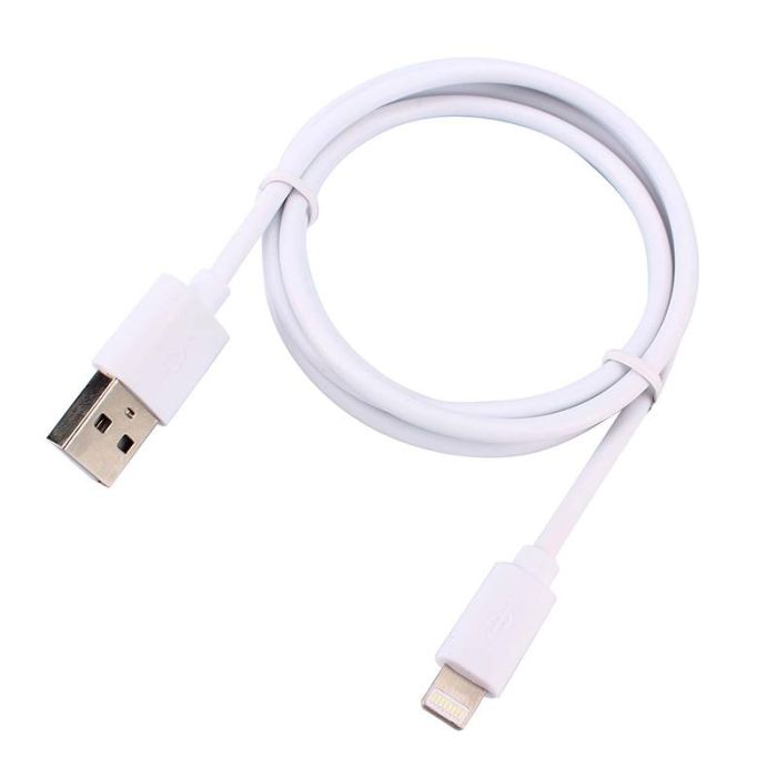 Cable carga /sincronización HIGH ONE 1m iPhone blanco 