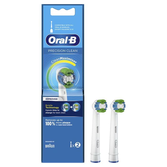 Pack 2 recambios cepillo dental ORAL-B PRECISION CLEAN MAX