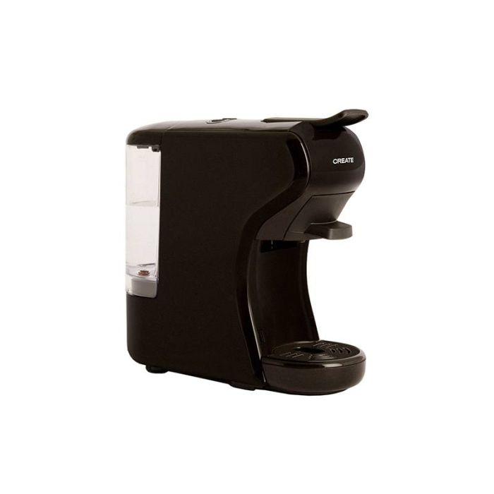 Cafetera multicápsula + expresso CREATE Potts - negro