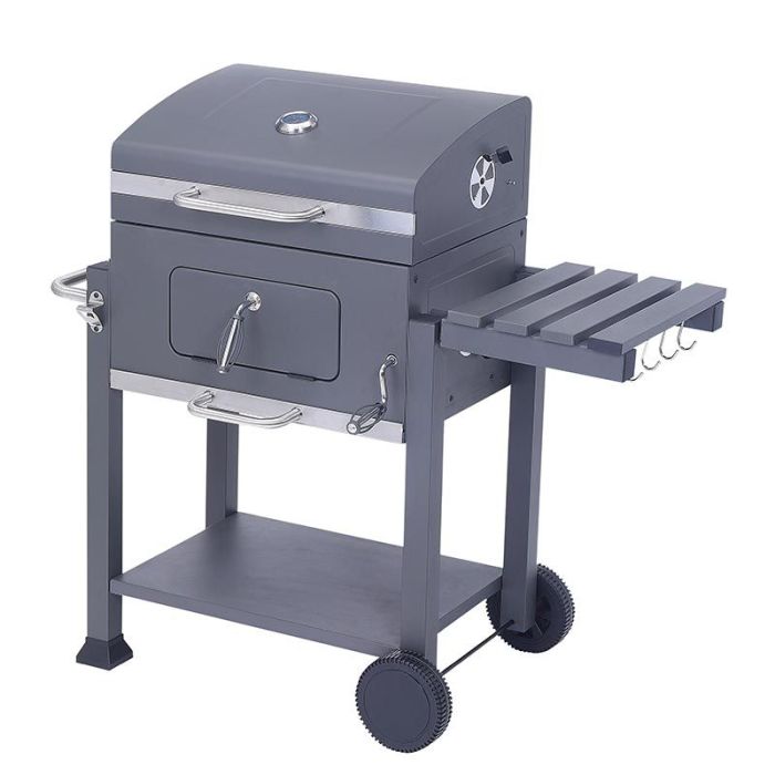Barbacoa de carbón COSYLIFE CL-4128 con estante