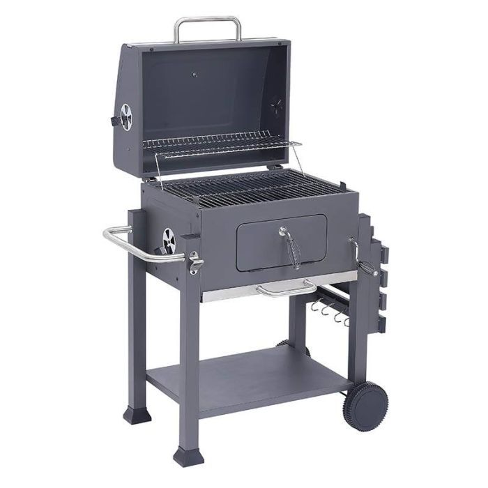 Barbacoa de carbón COSYLIFE CL-4128 con estante