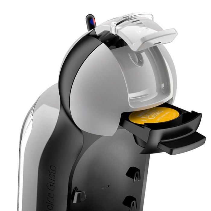 Cafetera de cápsulas KRUPS DOLCE GUSTO Mini Me YY4567FD gris antracita + 3 cajas de café