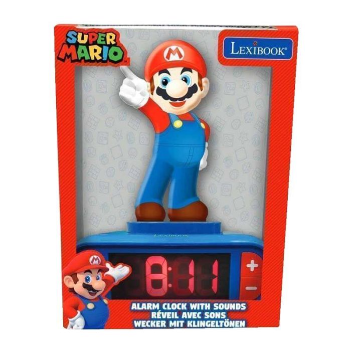 Despertador LEXIBOOK Super Mario 3D RL800Ni