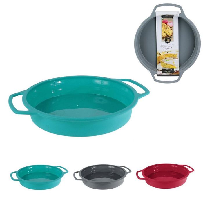 Molde de silicona diámetro 26cm colores surtidos