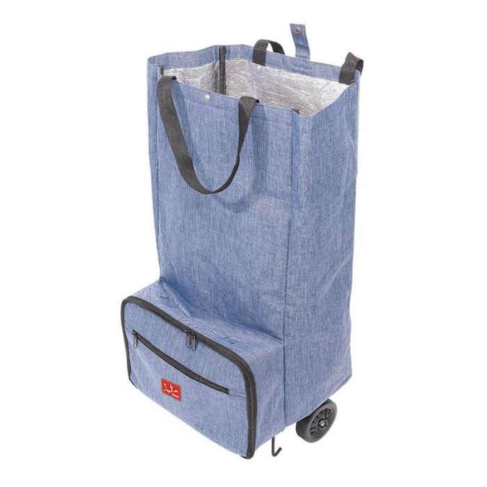 Bolsa trolley plegable JATA 994 vaquero 30 litros
