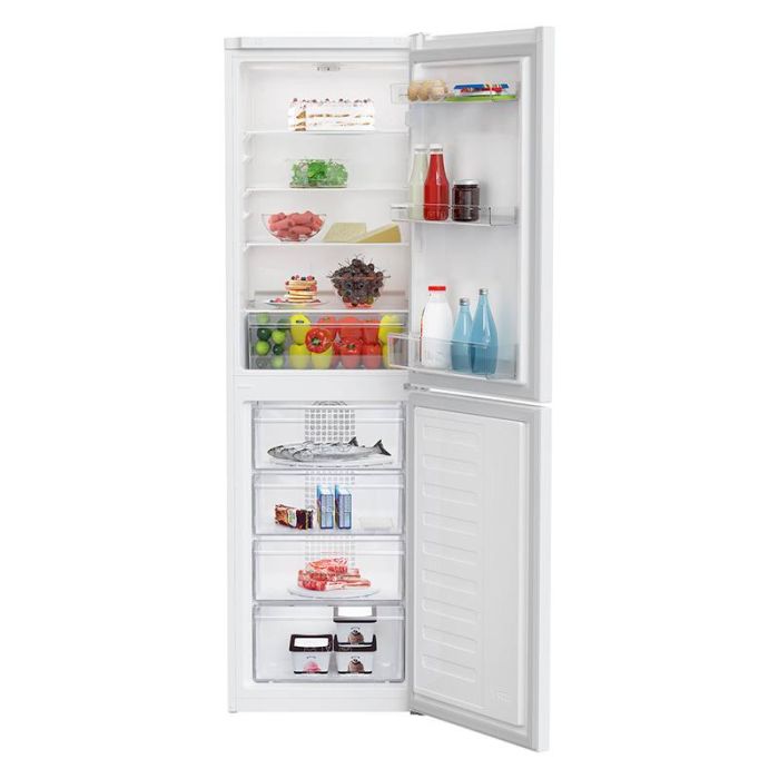 Frigorífico combi BEKO RCHE300K30WN (270L/F)