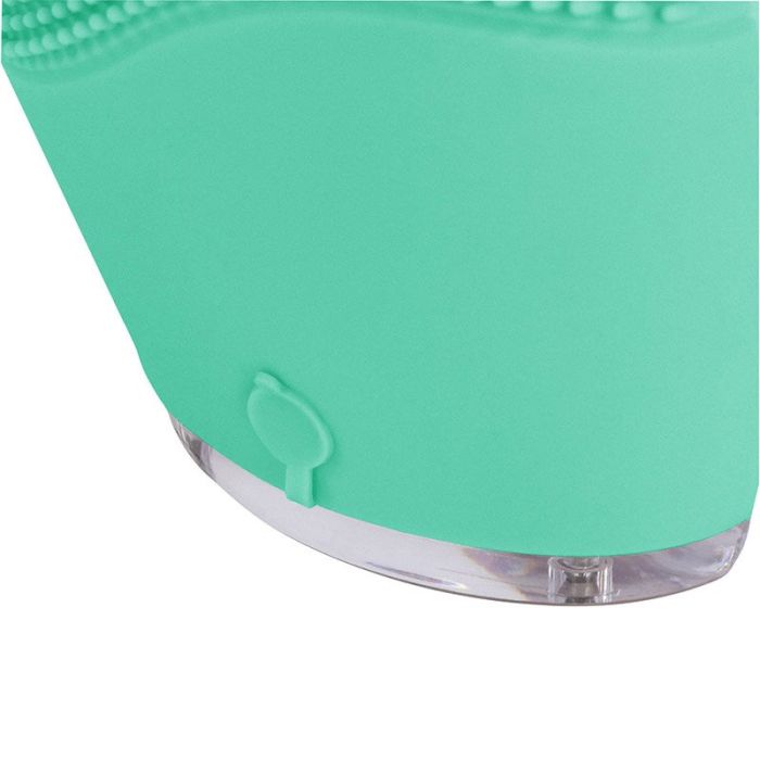Cepillo facial de silicona CREATE Hada Face Wave verde