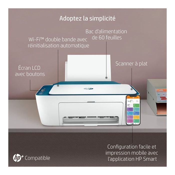 Impresora multifunción HP DeskJet 2721e 