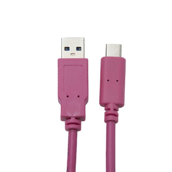 Cable de carga y sincronización universal APM 1 metro USB-C rosa