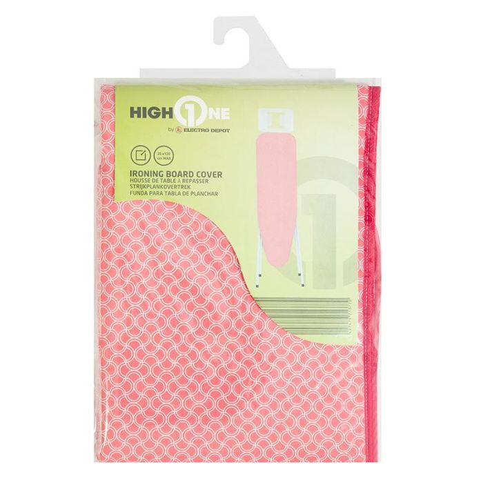 Funda para tabla de planchar HIGH ONE 130x45cm Coton/Moleton