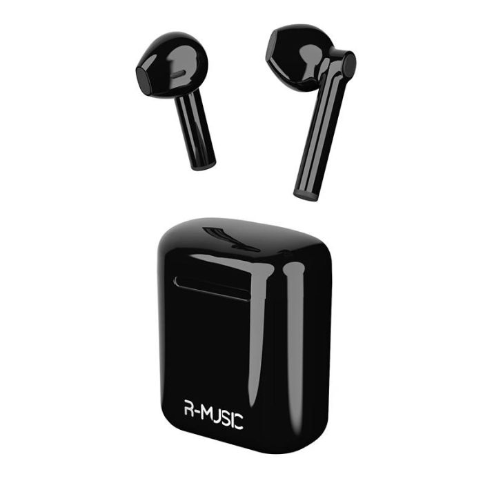 Auriculares TrueWireless R-MUSIC TWS FUNK negro