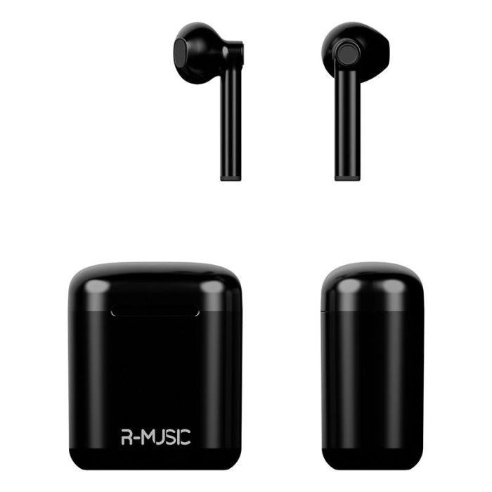 Auriculares TrueWireless R-MUSIC TWS FUNK negro