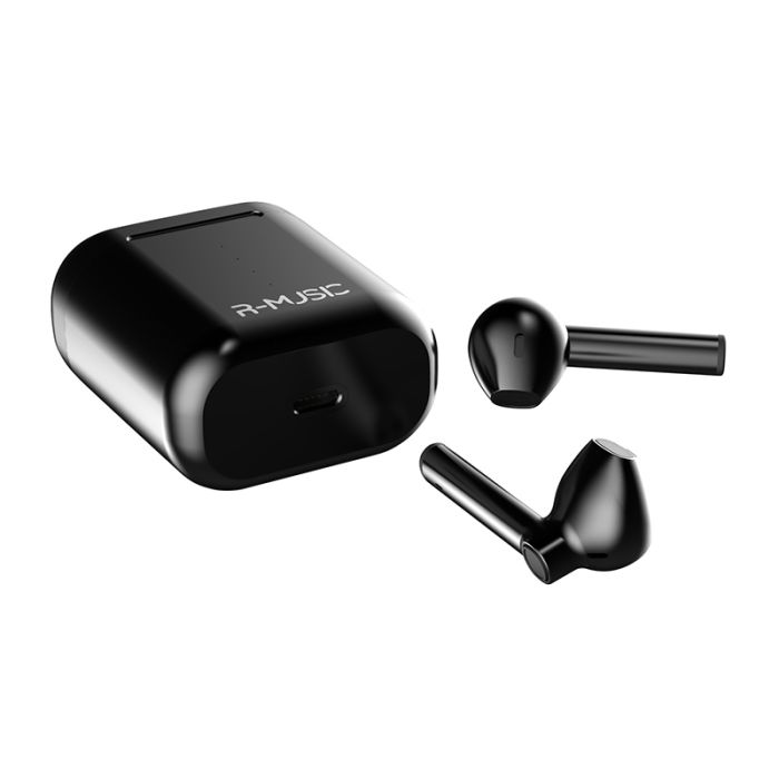 Auriculares TrueWireless R-MUSIC TWS FUNK negro