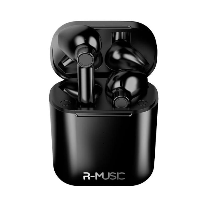 Auriculares TrueWireless R-MUSIC TWS FUNK negro