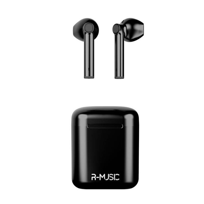 Auriculares TrueWireless R-MUSIC TWS FUNK negro