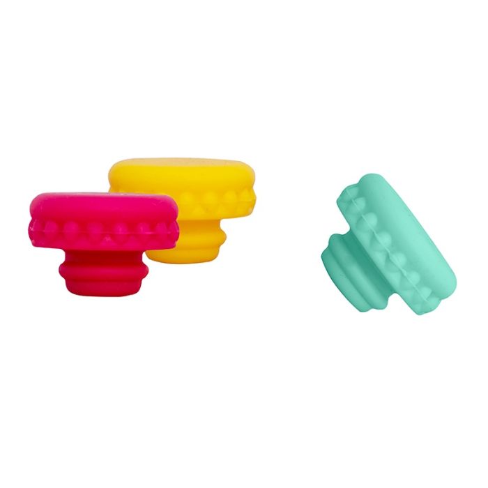 Pack 3 tapones de silicona herméticos