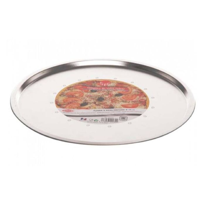 Plato para pizza perforado 34cm SANITEX