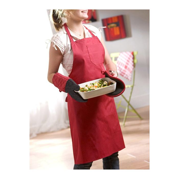 Juego de guantes + guante de cocina resistente al calor