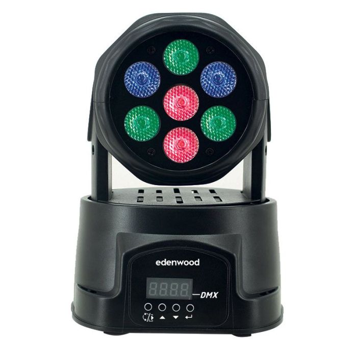 Cabeza móvil EDENWOOD WASH 7 LEDS