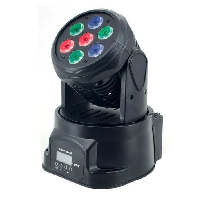 Cabeza móvil EDENWOOD WASH 7 LEDS