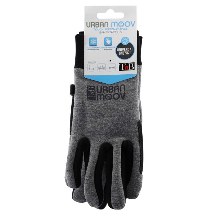 Guantes para pantalla táctil TNB con forro polar
